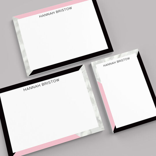 Marble Frame Flat Note Card Collection